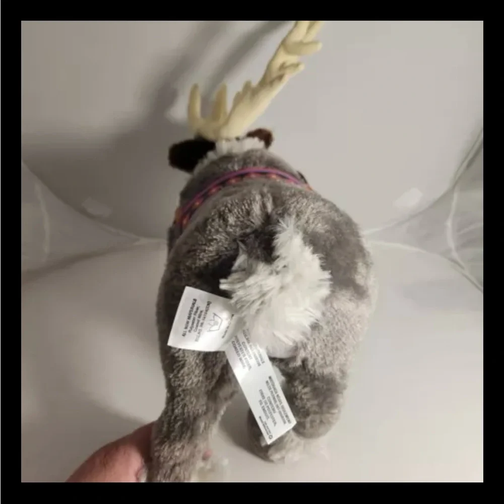 Disney Store Sven Raindeer Plush Stuffed Toe With Posable Legs Frozen